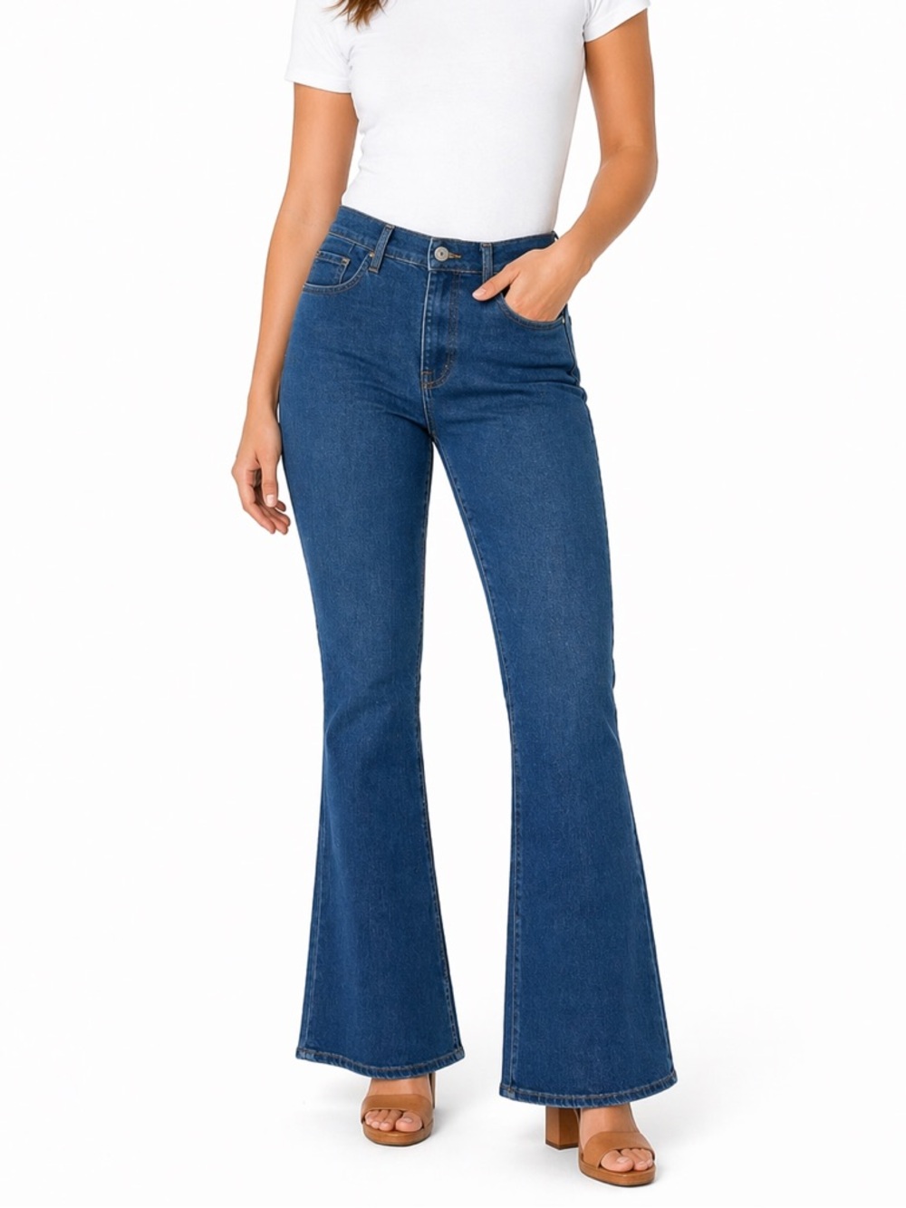 7 For All Mankind Low Rise Flare